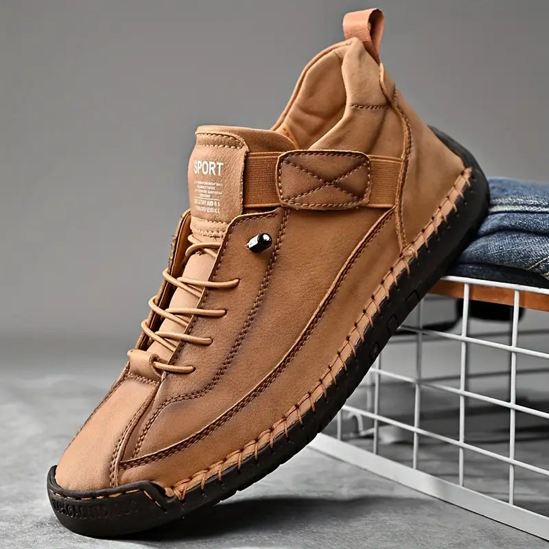 Herren - Bequeme Sneakers - Leder - Stylische, haltbare und unterstützende Schuhe für jeden Anlass