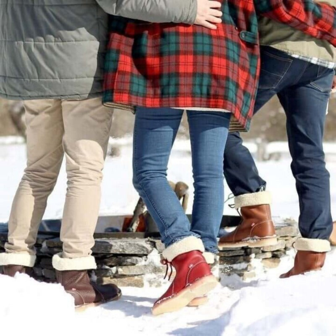 Damen - Winterstiefel - Wasserdichte - Isoliert & Stylisch - Ideal für kaltes Wetter und Outdoor-Aktivitäten