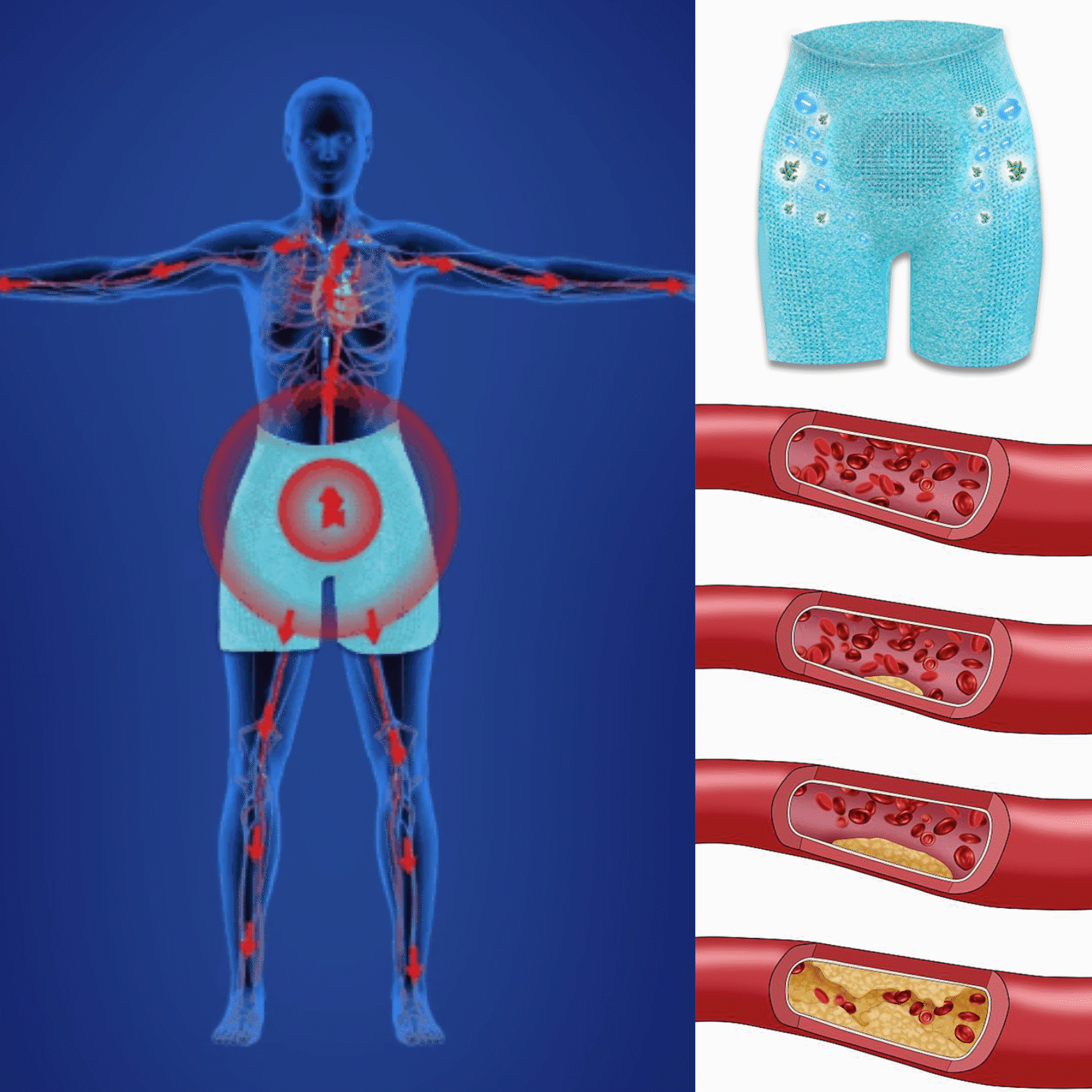 Tourmalin Shaping Shorts - 1 + 1 GRATIS | Perfekte Form & Komfort