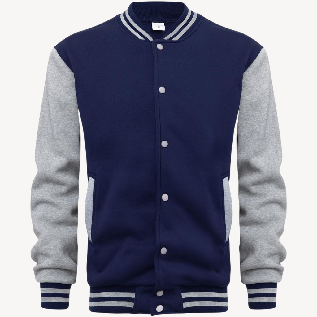 Herren - Baseball Jacke - Stylisch und Bequem - Hochwertigem Material - Ideal für Freizeit & Sport