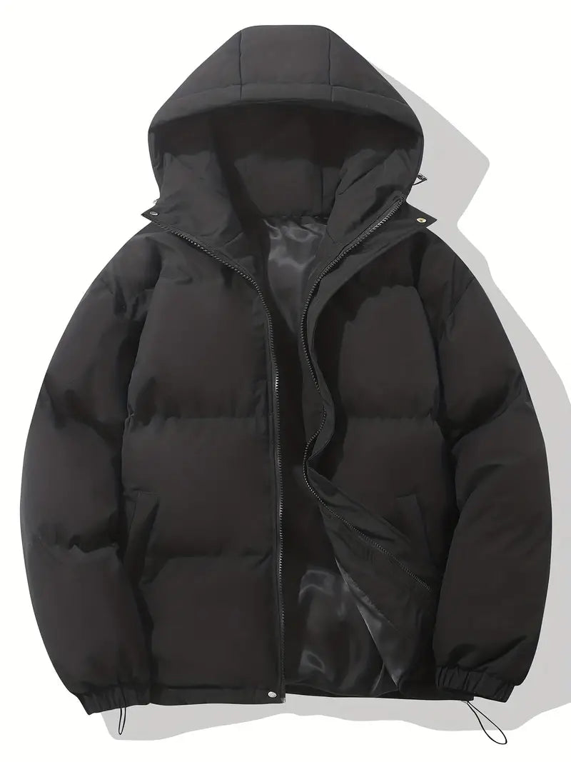 Damen - Klassische Winter-Daunenjacke - Leichte Isolierung - Kapuze - Warme & stylische Oberbekleidung für kalte Tage