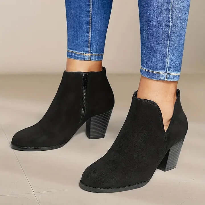 Frauen - Bequeme Stiefeletten - Stilvolles Design - Strapazierfähiges Material - Perfekte Passform für jeden Tag