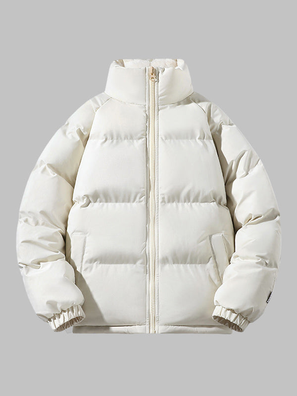 Herren - Dicke Puffer Jacke - Fleece gefüttert - Optimale Wärme - Ideal für kaltes Wetter