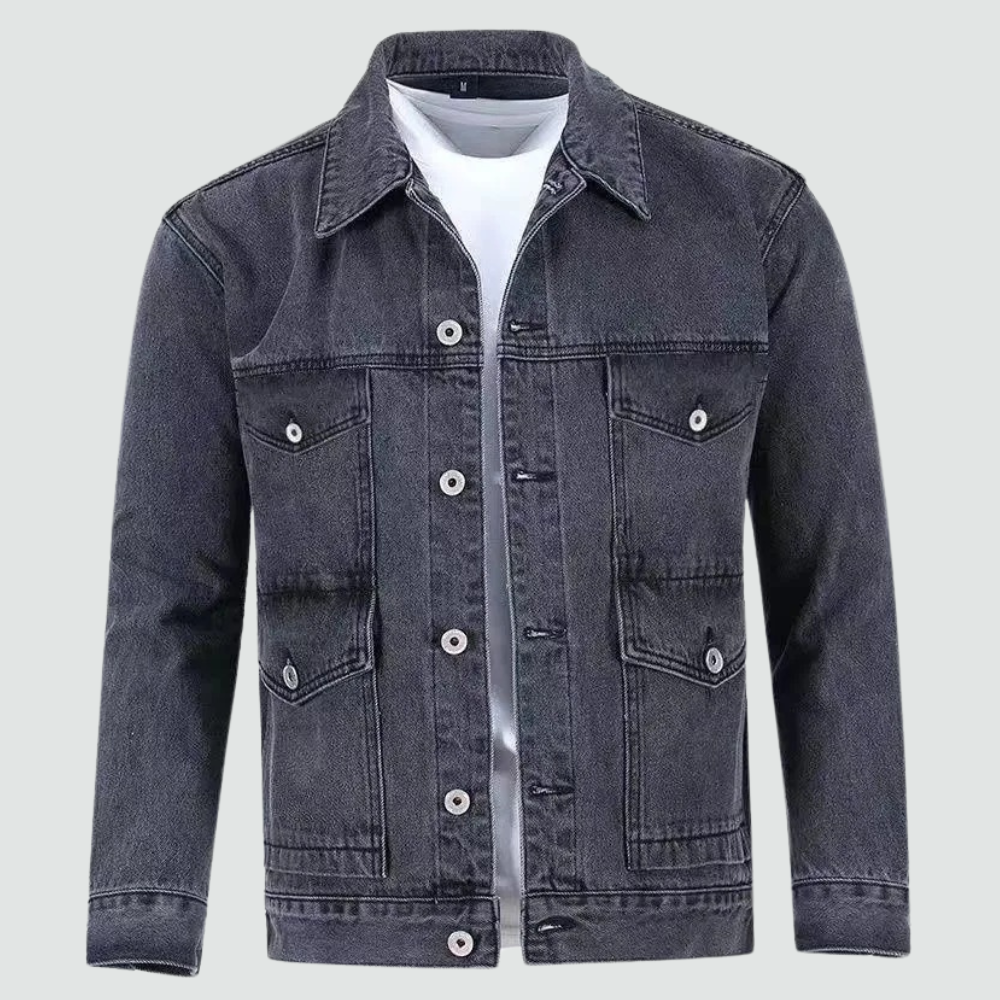 Herren - Jacket - Denim - Klassischer Stil & bequeme Passform - Stylische Oberbekleidung für jeden Anlass
