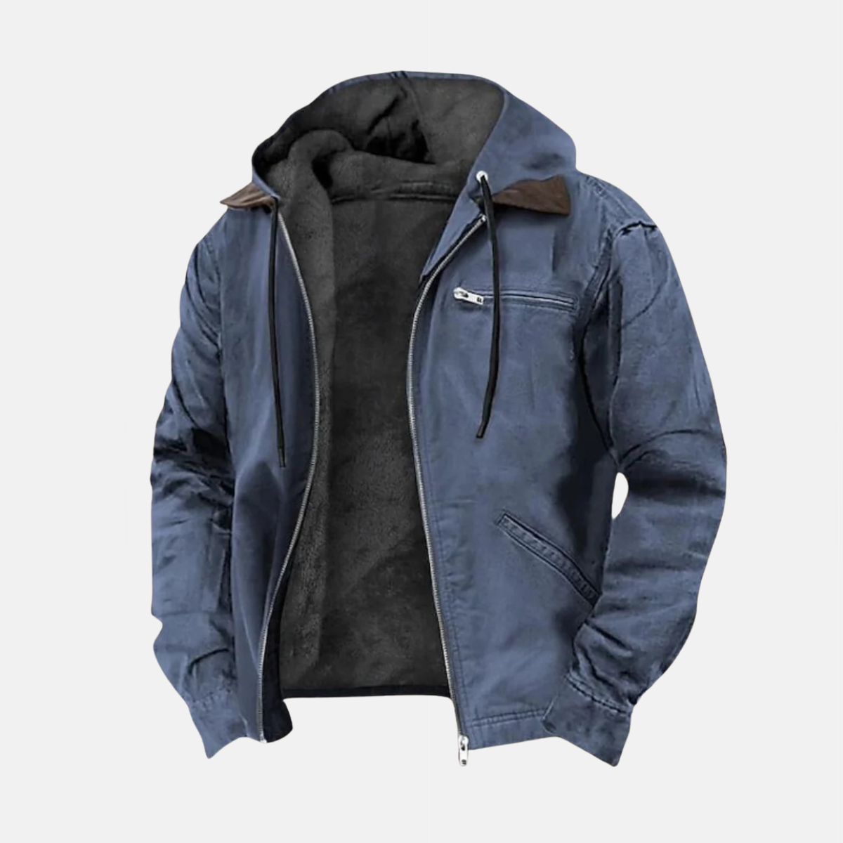 Herren - Leichte Jacke für den Herbst - Atmungsaktive Material - Outdoorbekleidung - Ideale Freizeitmode