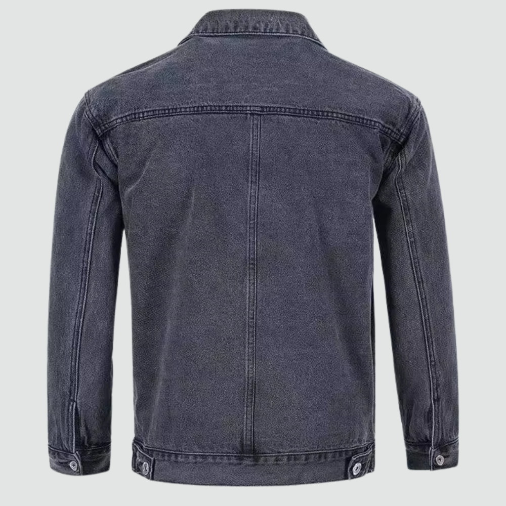 Herren - Jacket - Denim - Klassischer Stil & bequeme Passform - Stylische Oberbekleidung für jeden Anlass
