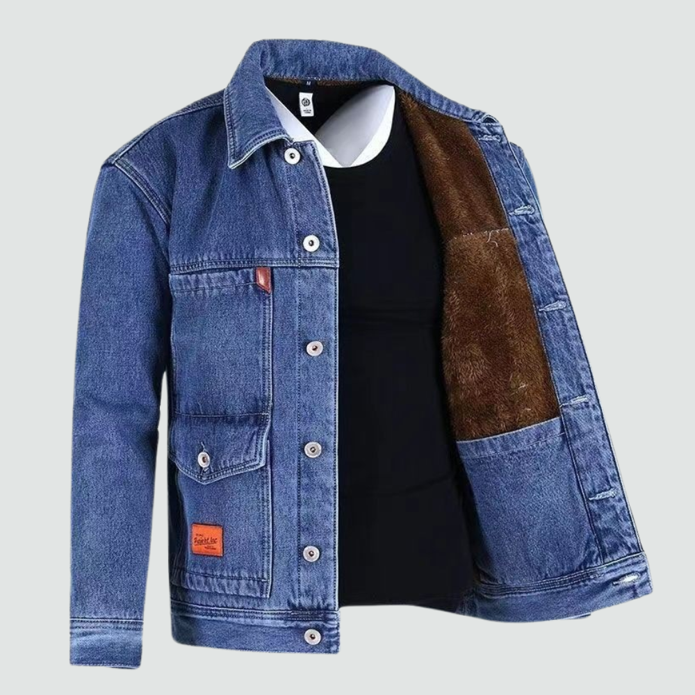 Herren - Jacket - Denim - Klassischer Stil & bequeme Passform - Stylische Oberbekleidung für jeden Anlass