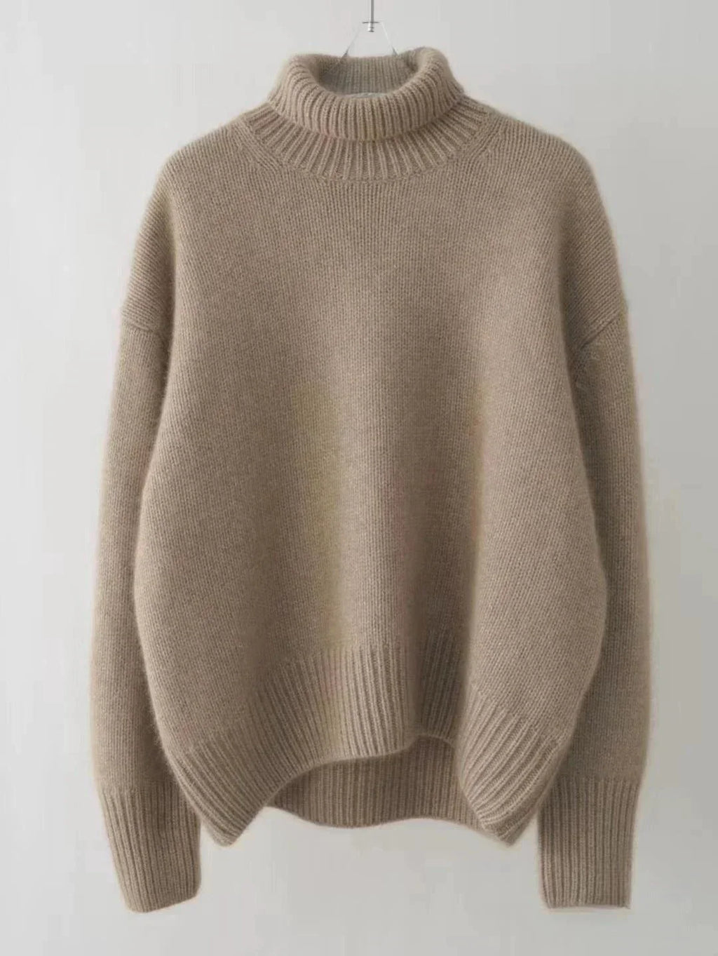 Damen - Rollkragenpullover - Kuscheliger Strick - Warmes Wintermust-have für Stil und Komfort
