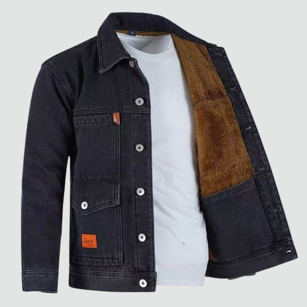 Herren - Jacket - Denim - Klassischer Stil & bequeme Passform - Stylische Oberbekleidung für jeden Anlass
