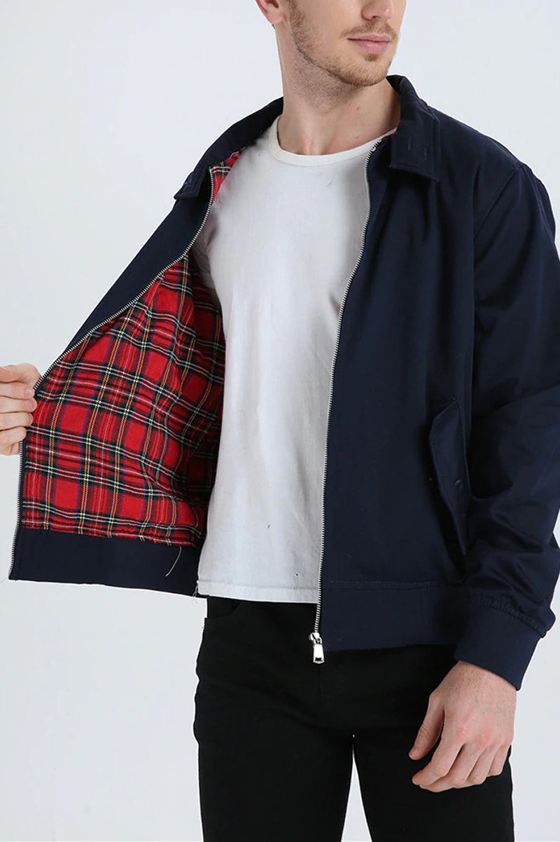 Herren - Freizeitjacke - Leichte Stoff - Stilvolles Design für jeden Anlass