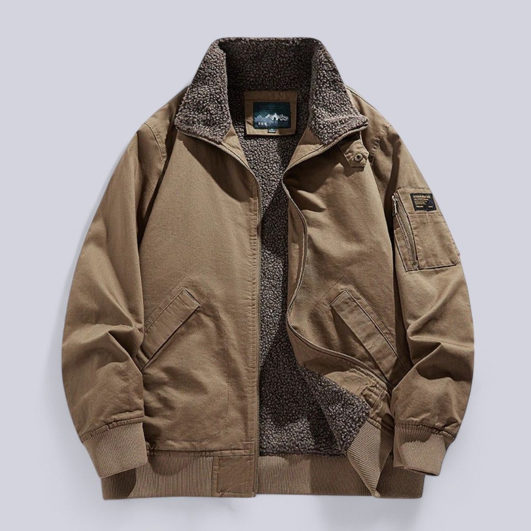 Herren - Jacke - Warm gefüttert - Stylische Winter-Outdoor-Kleidung für optimalen Komfort