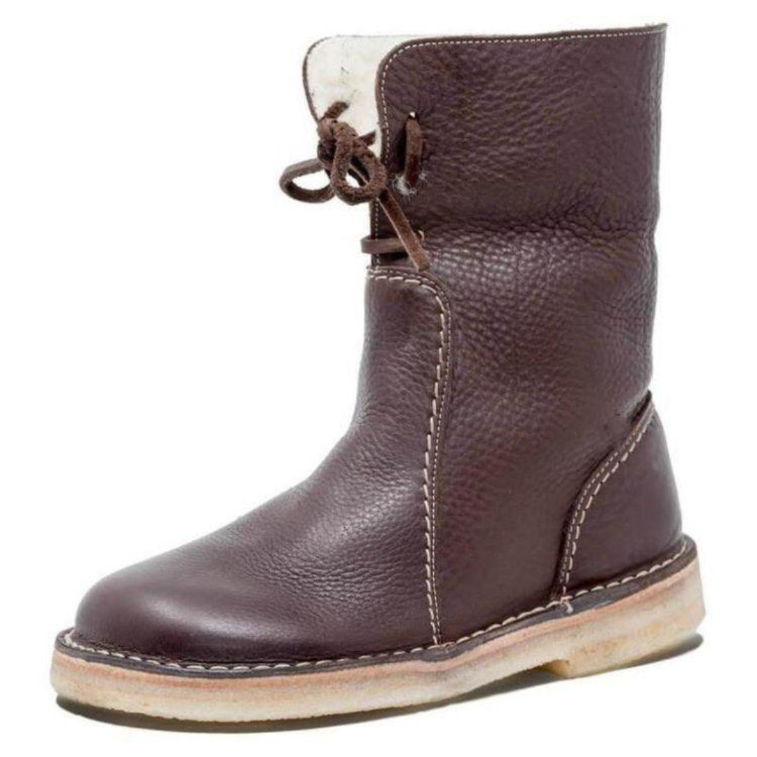 Damen - Winterstiefel - Wasserdichte - Isoliert & Stylisch - Ideal für kaltes Wetter und Outdoor-Aktivitäten