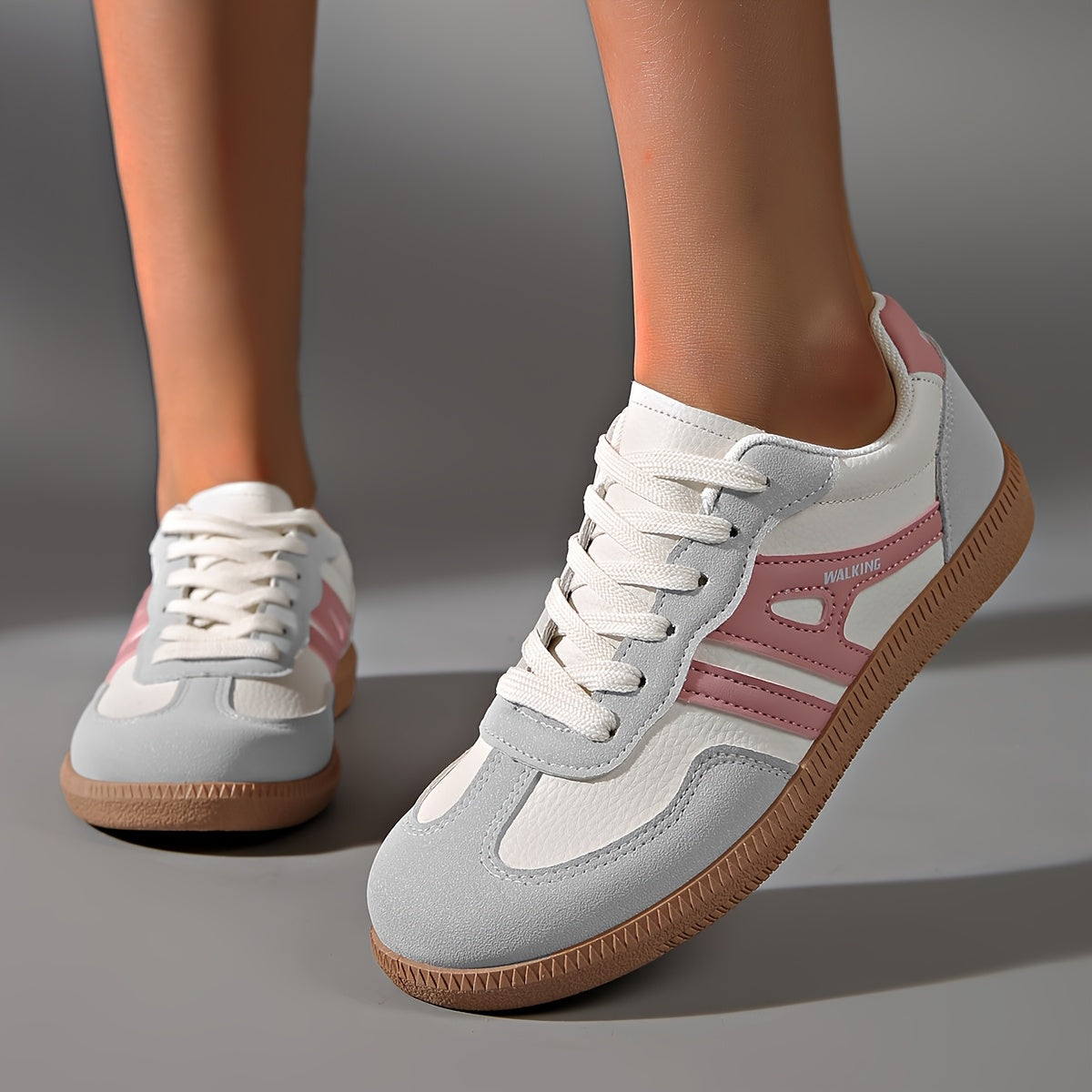 Damen - Bequeme Turnschuhe - Atmungsaktives Material - Stylische und unterstützende Sneakers für jeden Anlass