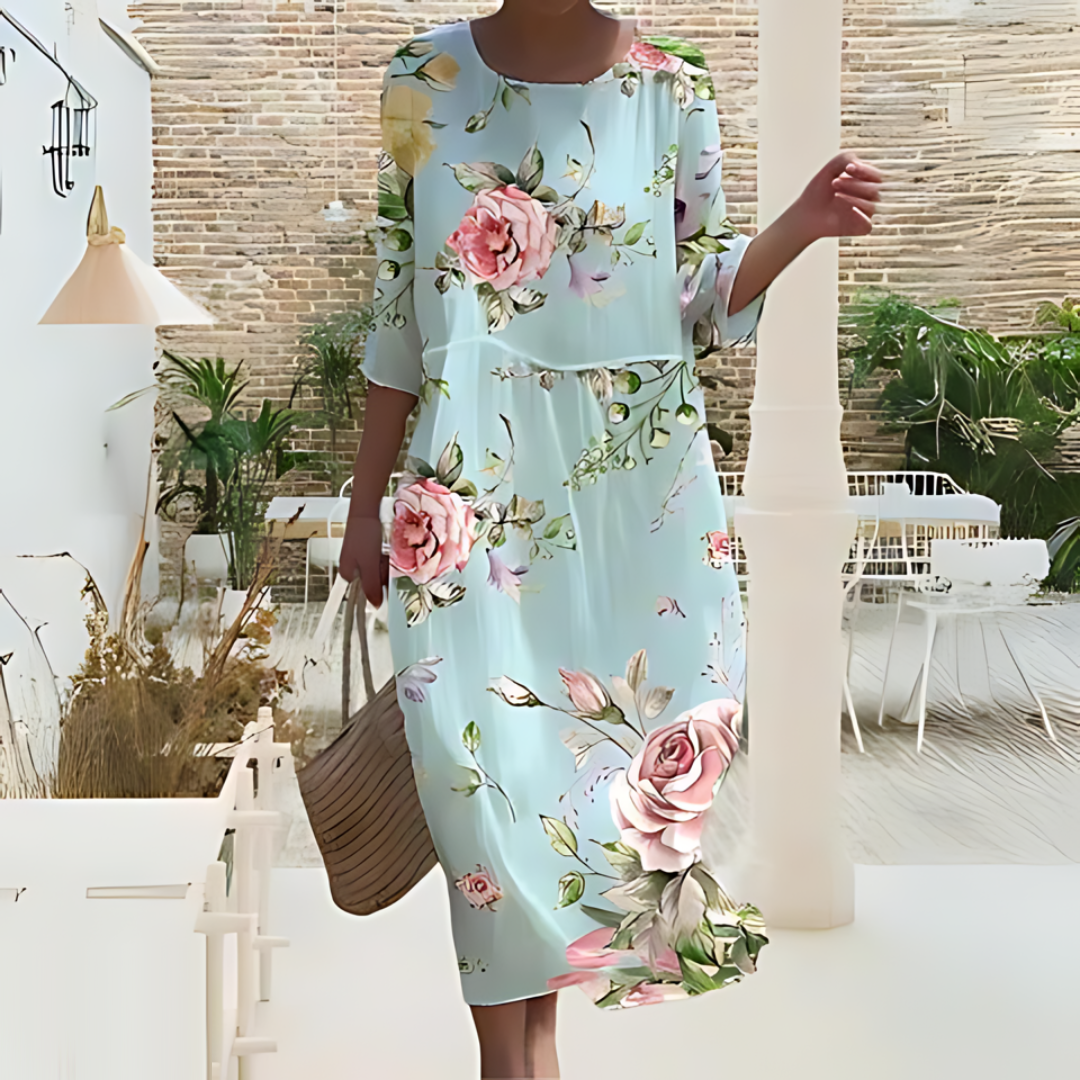 Damen - Elegantes Kleid - Hochwertiger Stoff - Zeitloser Stil für jeden Anlass
