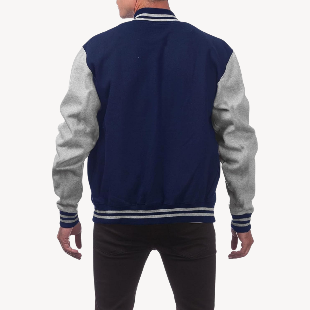 Herren - Baseball Jacke - Stylisch und Bequem - Hochwertigem Material - Ideal für Freizeit & Sport