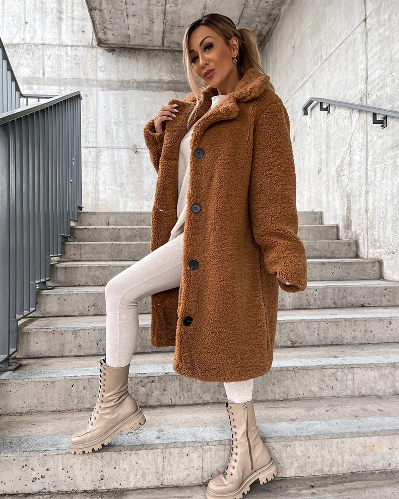 Tygo™ | Kunstpelz Übergroße Teddy Jacke | 50% RABATT!