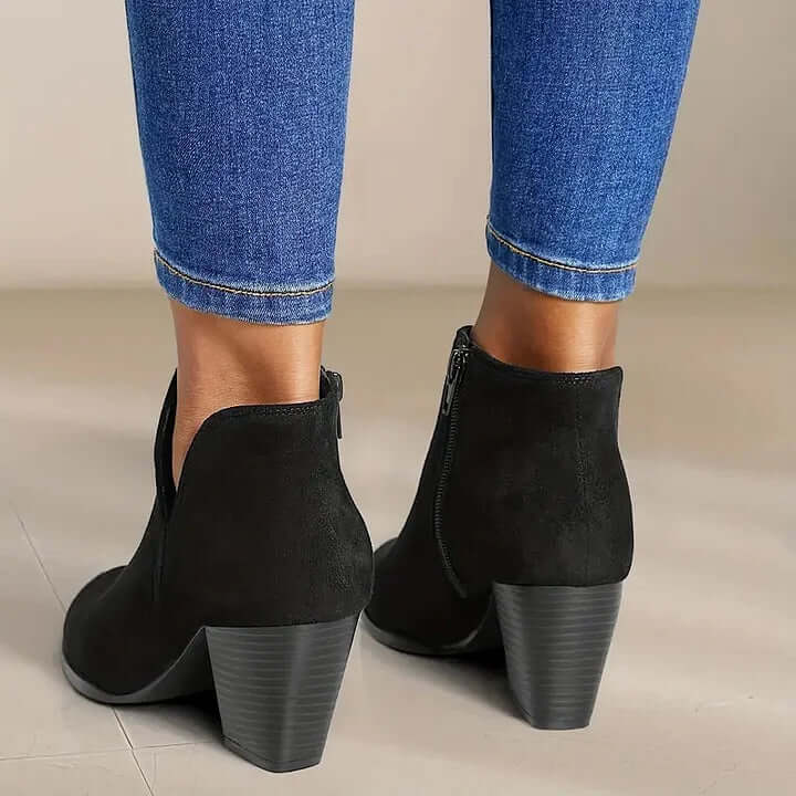 Frauen - Bequeme Stiefeletten - Stilvolles Design - Strapazierfähiges Material - Perfekte Passform für jeden Tag