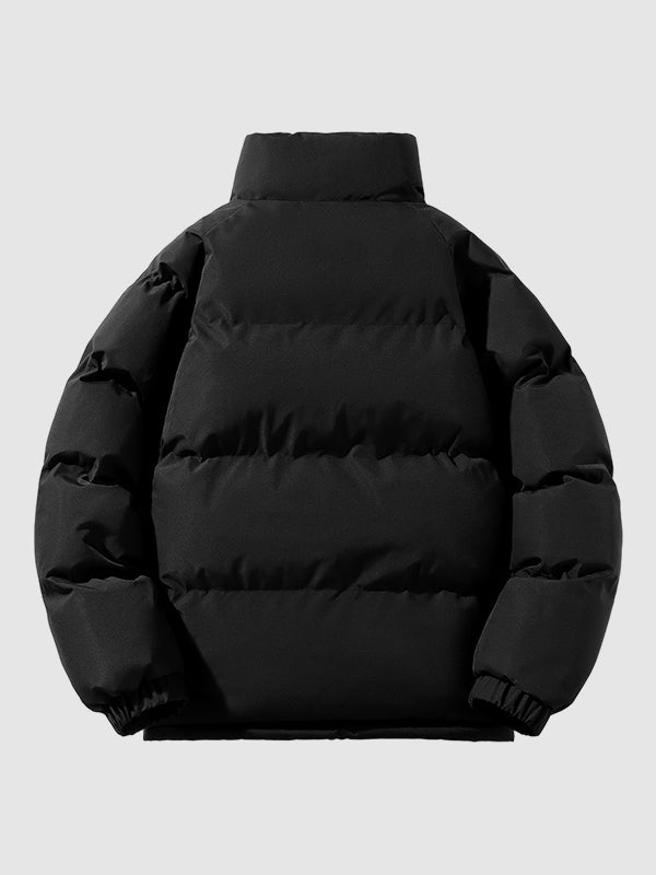 Herren - Dicke Puffer Jacke - Fleece gefüttert - Optimale Wärme - Ideal für kaltes Wetter