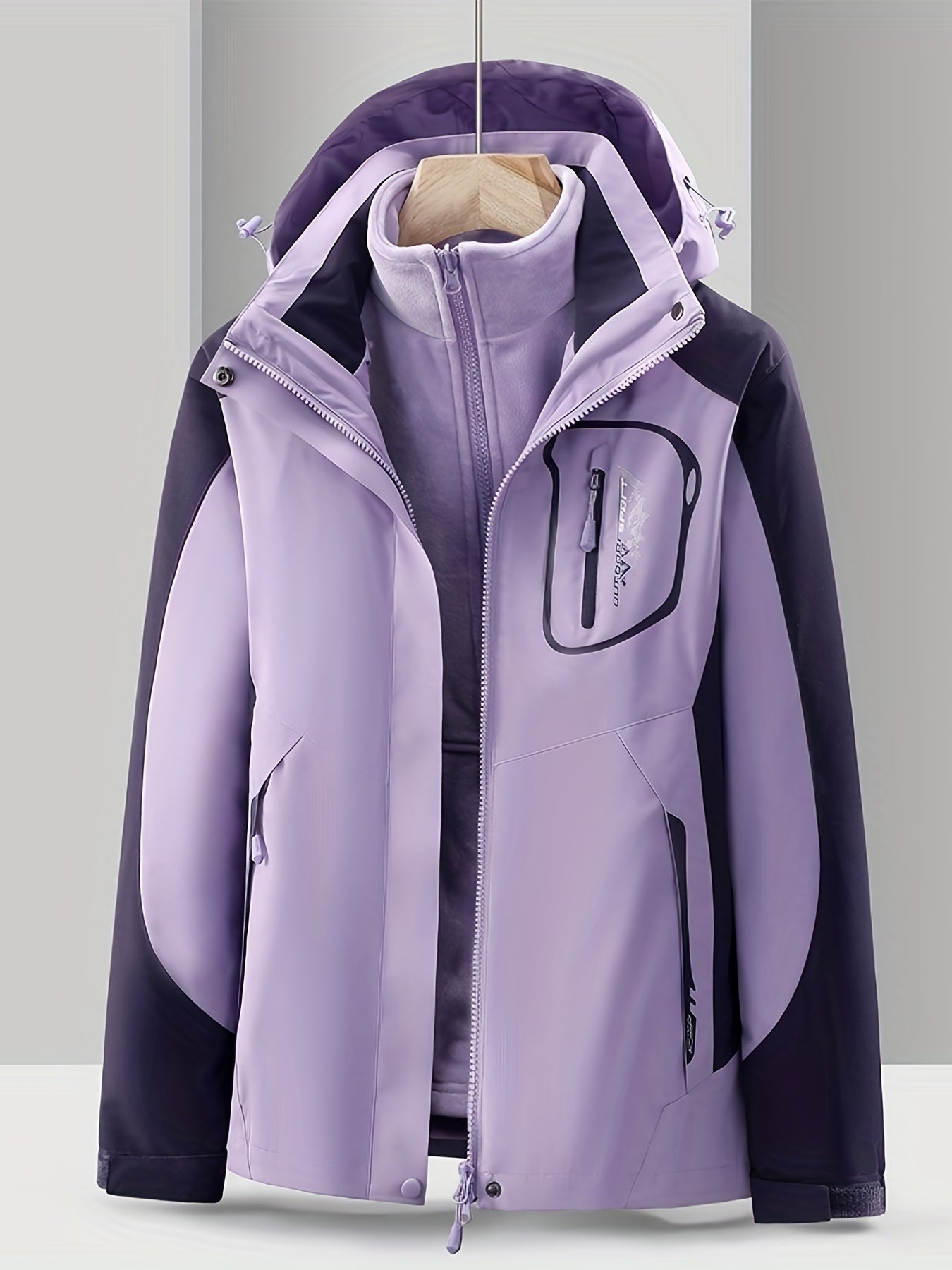 Damen - Wasserfeste Jacke - Langlebiges Gewebe - Vielseitig, Modisch und Schutz vor jedem Wetter