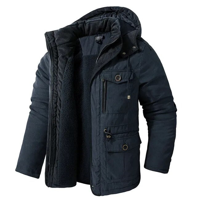 Herren - Robuste Jacke - Warmem Innenfutter - Langlebig & Gemütlich für jede Gelegenheit