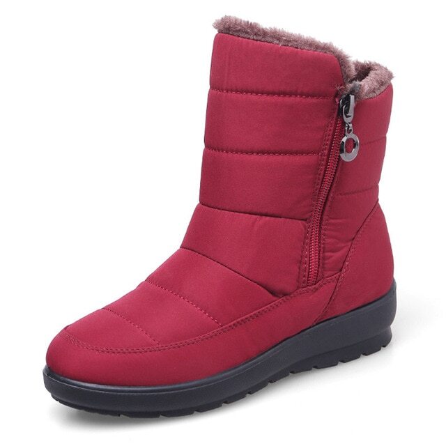 Wasserdichte, rutschfeste Damen-Schneestiefel