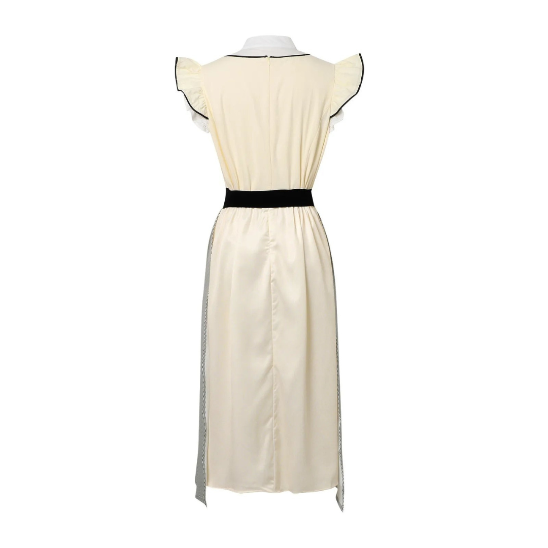 Damen Weiß Oktoberfest Dirndl Kleid