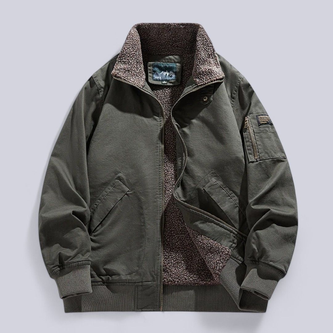 Herren - Jacke - Warm gefüttert - Stylische Winter-Outdoor-Kleidung für optimalen Komfort