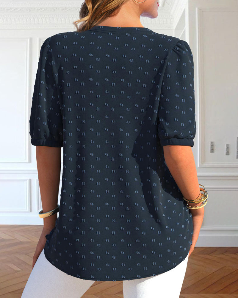 Kaia Blouse pofmouw
