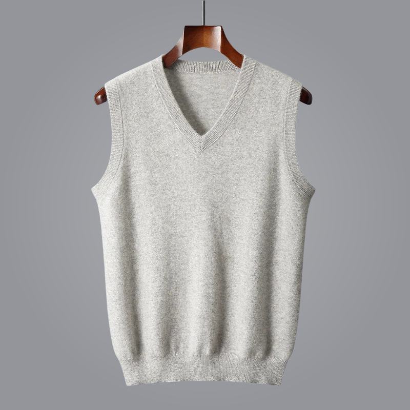 Herren - Wollweste - Kaschmirwolle - Klassische Passform, Warmes Design für Smart Casual Style - Perfekt zum Layering