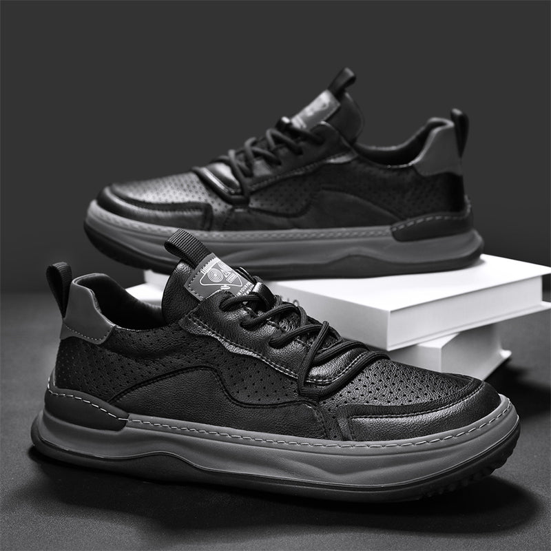 Herren - Sneakers - Leder - modisches Design - Bequeme Freizeitschuhe für jeden Anlass