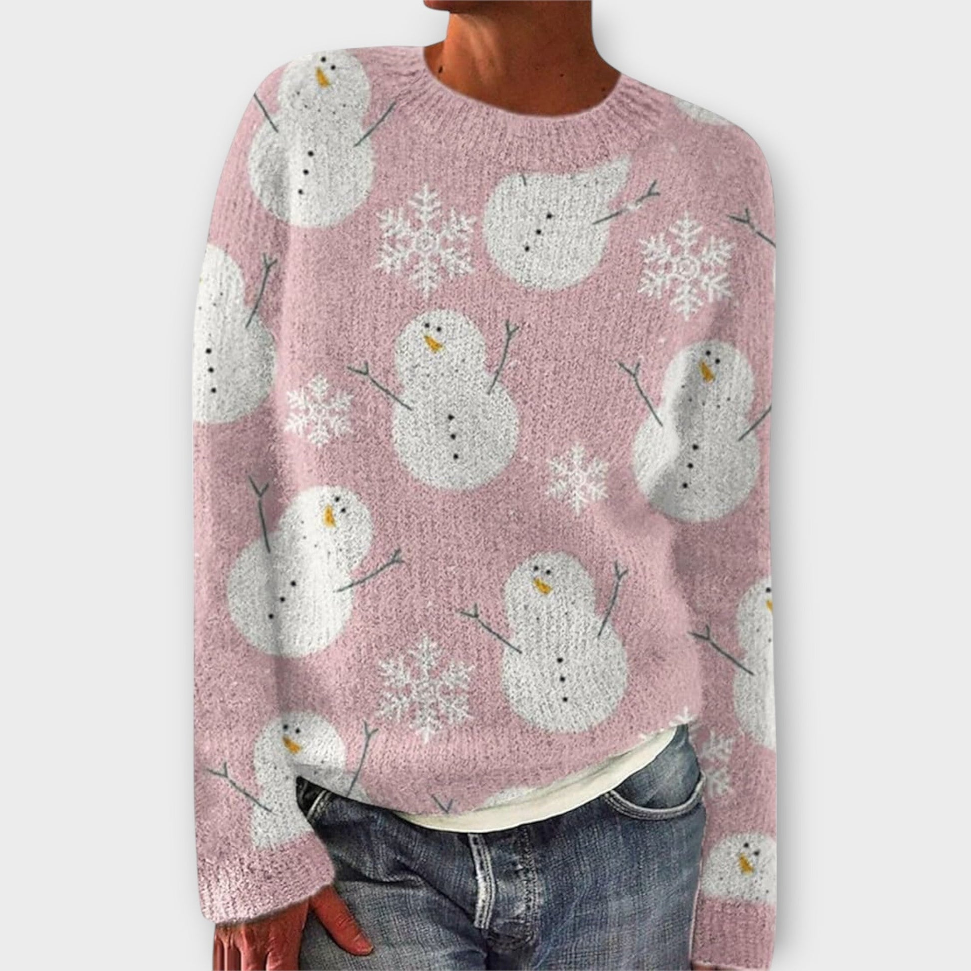 Damen - Gemütlicher Pullover - Butterweiche Textur - Weicher Strickpullover für den perfekten Herbstlook