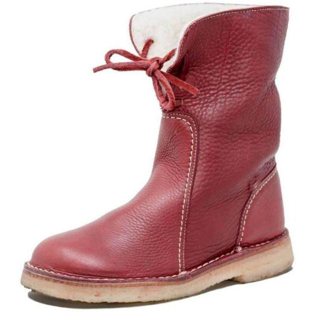 Damen - Winterstiefel - Wasserdichte - Isoliert & Stylisch - Ideal für kaltes Wetter und Outdoor-Aktivitäten