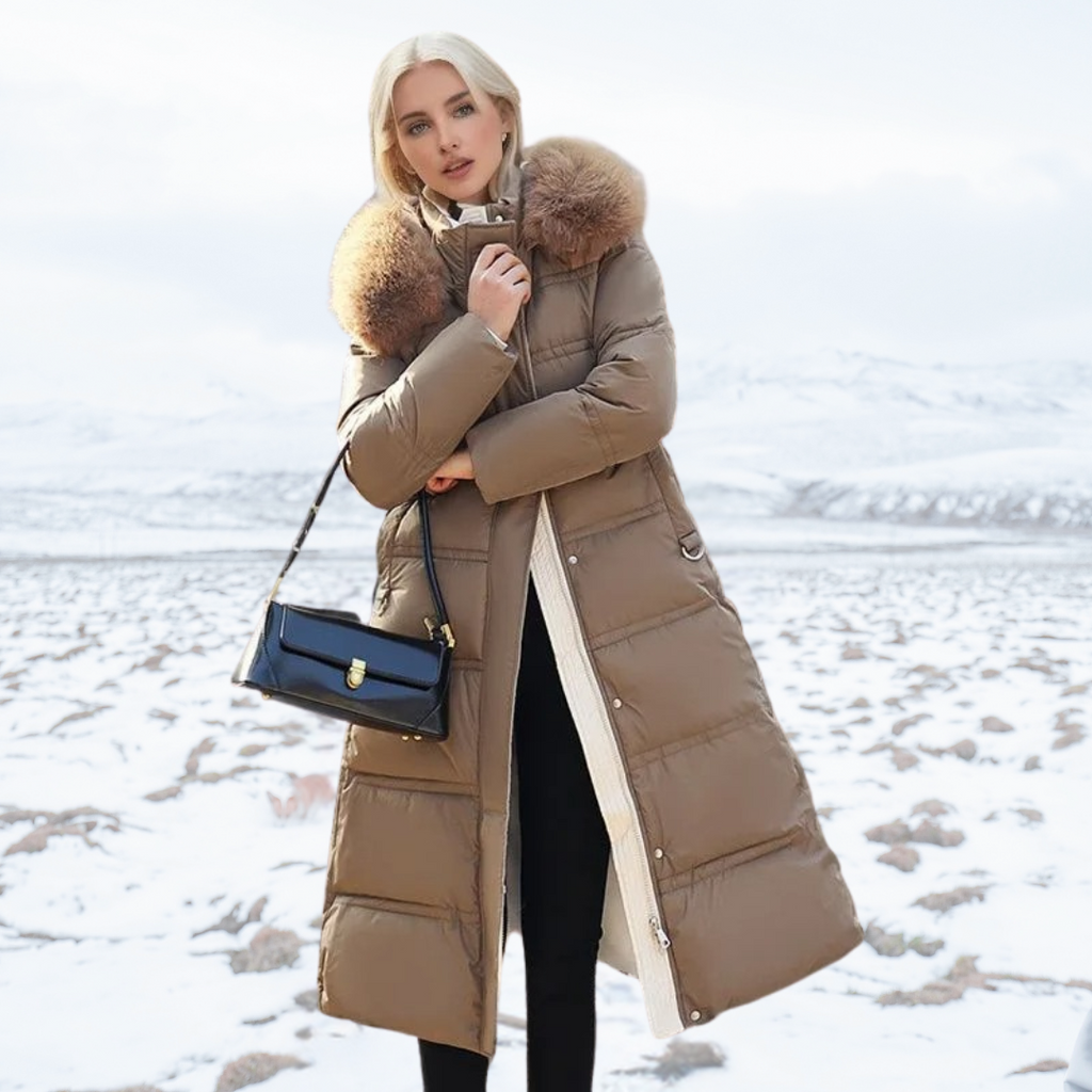 Lana® | Langer Wintermantel für Frauen