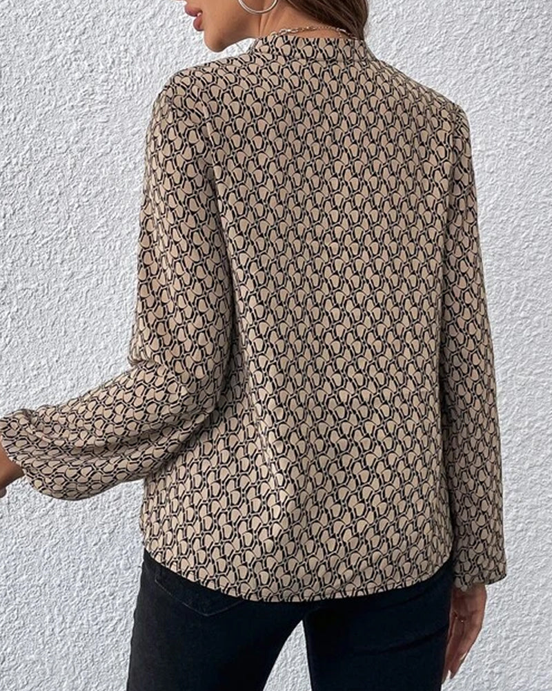 Blair Bluse mit Druck