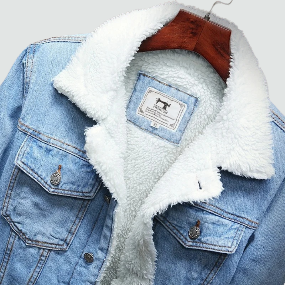 Herren - Jeansjacke - Strapazierfähiges Material - Klassischer Stil - Zeitloses für jede Garderobe