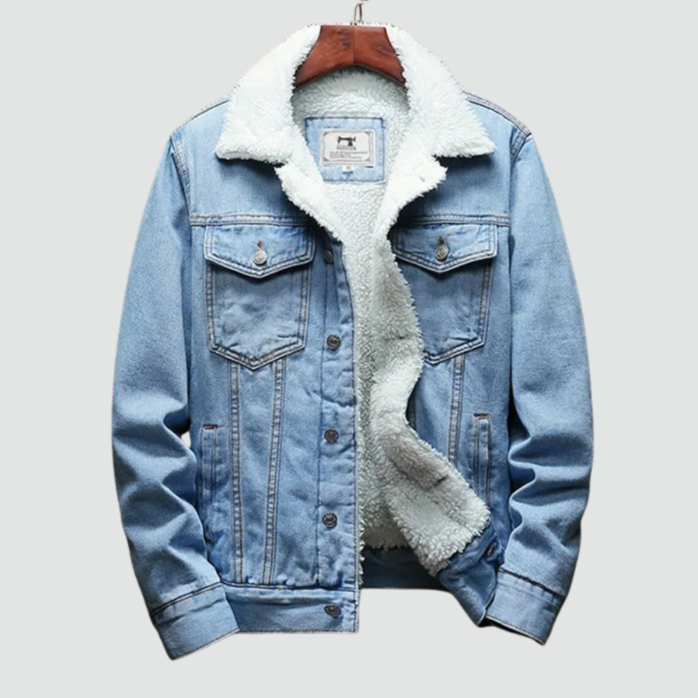 Herren - Jeansjacke - Strapazierfähiges Material - Klassischer Stil - Zeitloses für jede Garderobe