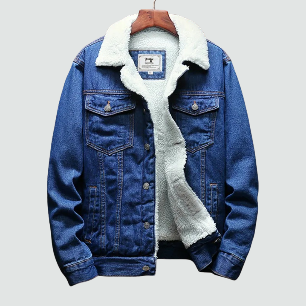 Herren - Jeansjacke - Strapazierfähiges Material - Klassischer Stil - Zeitloses für jede Garderobe
