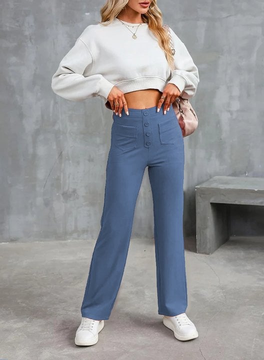 ComfyPlus™ – Die lässige Stretch-Hose mit hoher Taille