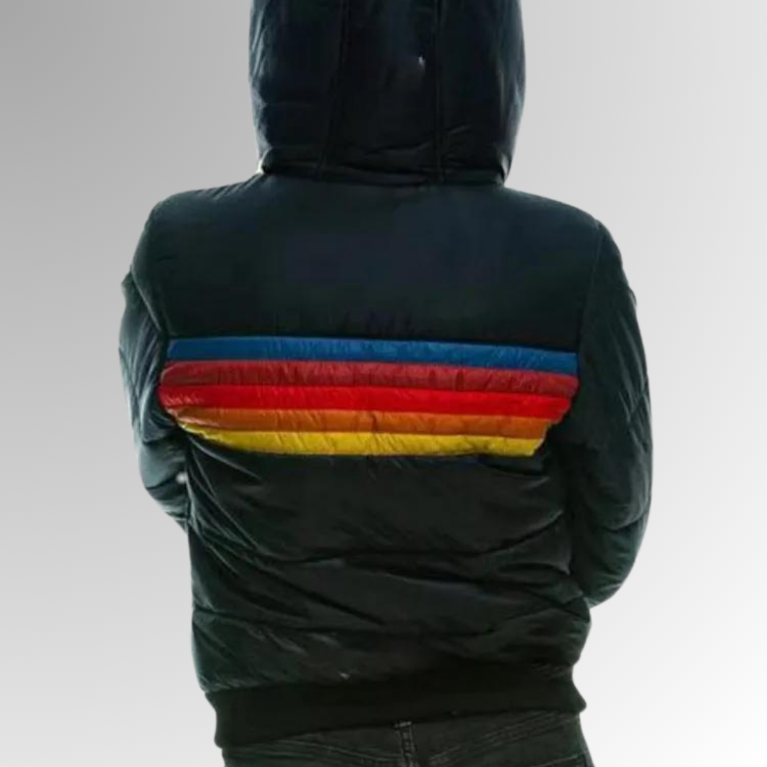 Damen - Retro-Jacke - Baumwoll-Mischung - Isoliert für optimalen Kälteschutz - Stilvoller Begleiter für kaltes Wetter