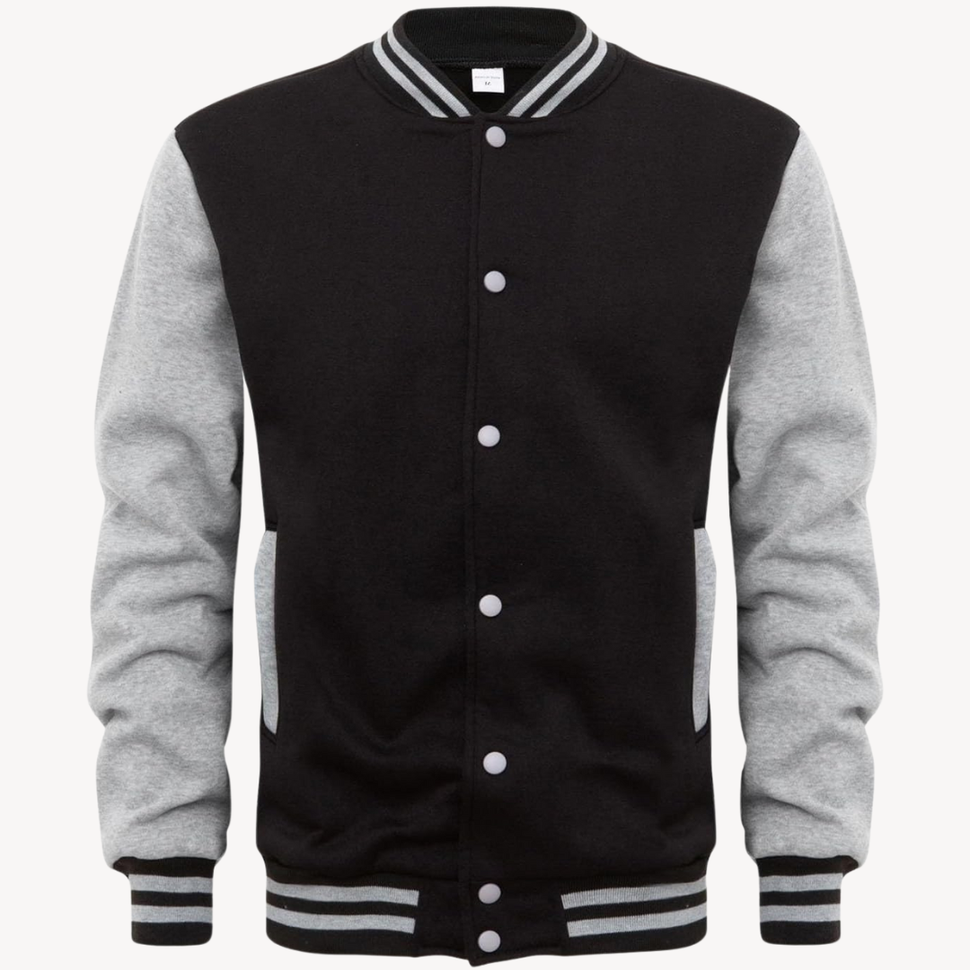 Herren - Baseball Jacke - Stylisch und Bequem - Hochwertigem Material - Ideal für Freizeit & Sport