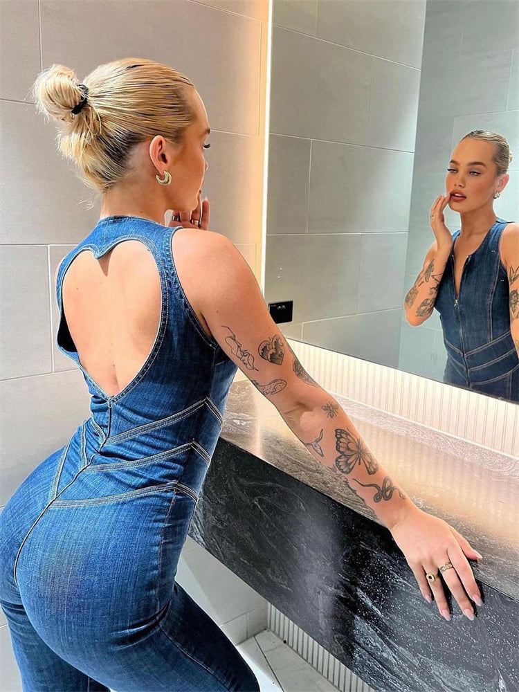 💘 HeartFlare™ – Der Jumpsuit, der alle Blicke auf sich zieht!