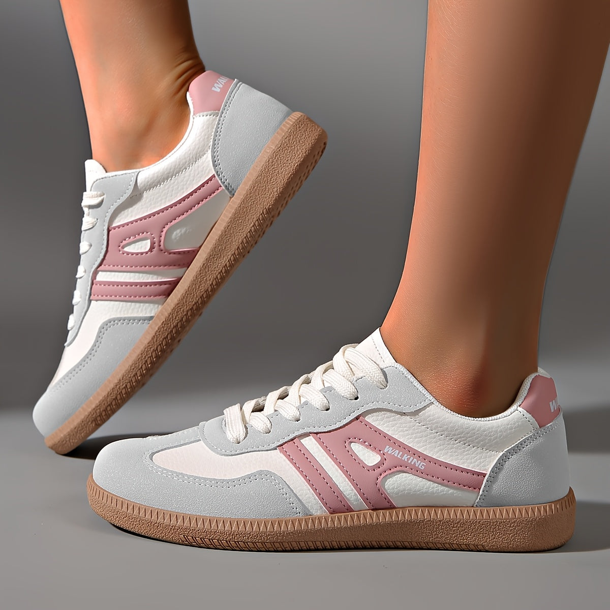 Damen - Bequeme Turnschuhe - Atmungsaktives Material - Stylische und unterstützende Sneakers für jeden Anlass