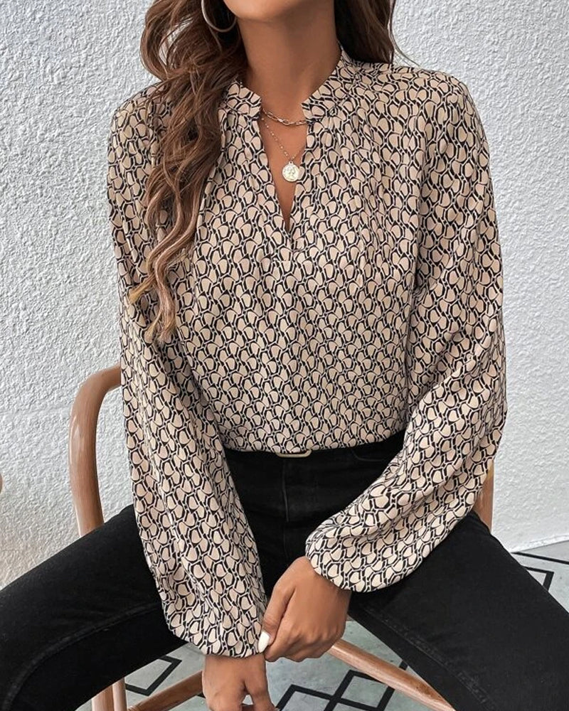 Blair Bluse mit Druck