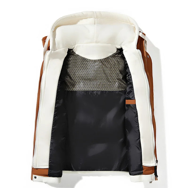 Herren - Softshell Hooded Puffer Gilet - Leichte, stylische Jacke für jede Gelegenheit