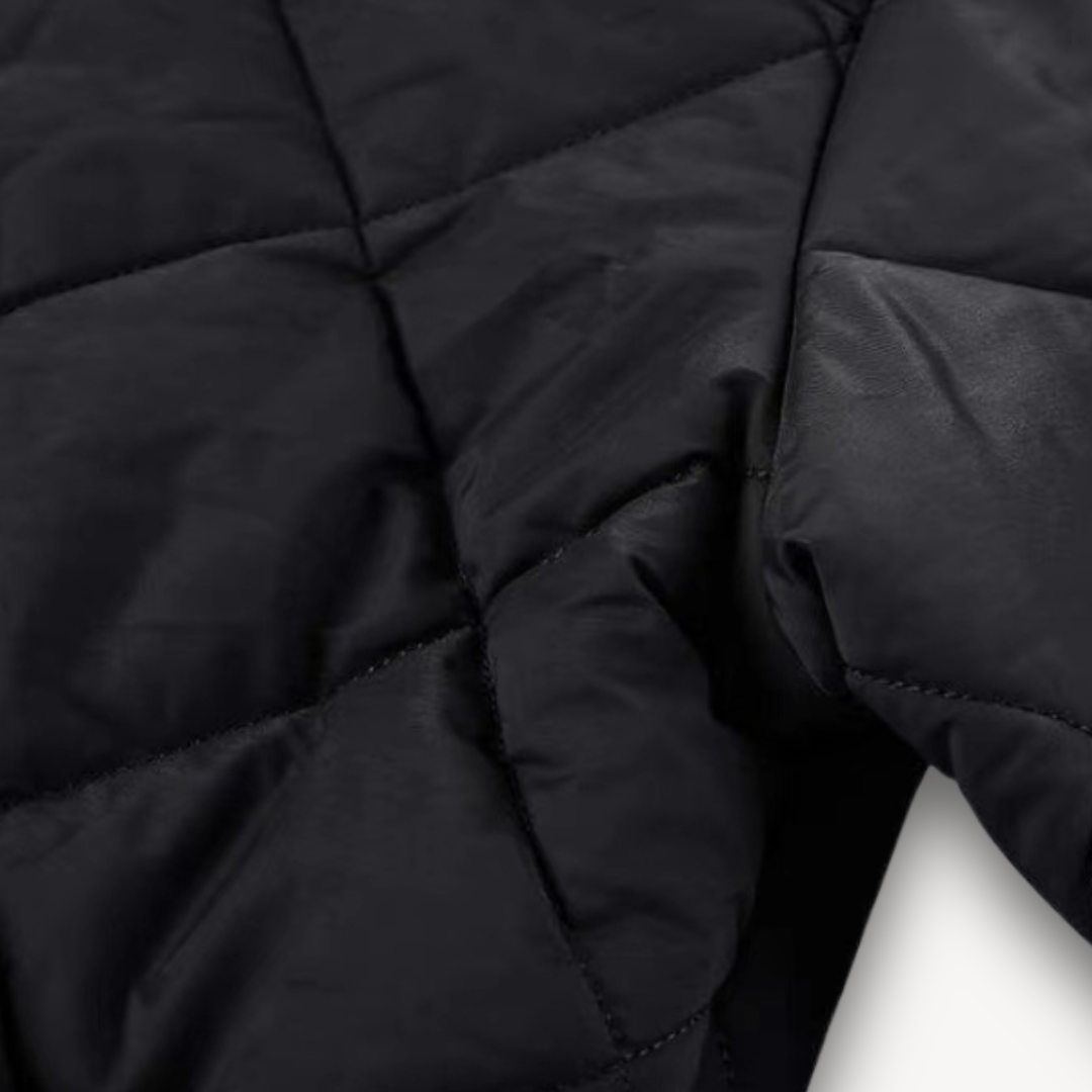 Herren - Leichte gesteppte Bomberjacke - Polyester - Oberbekleidung für lässigen Komfort
