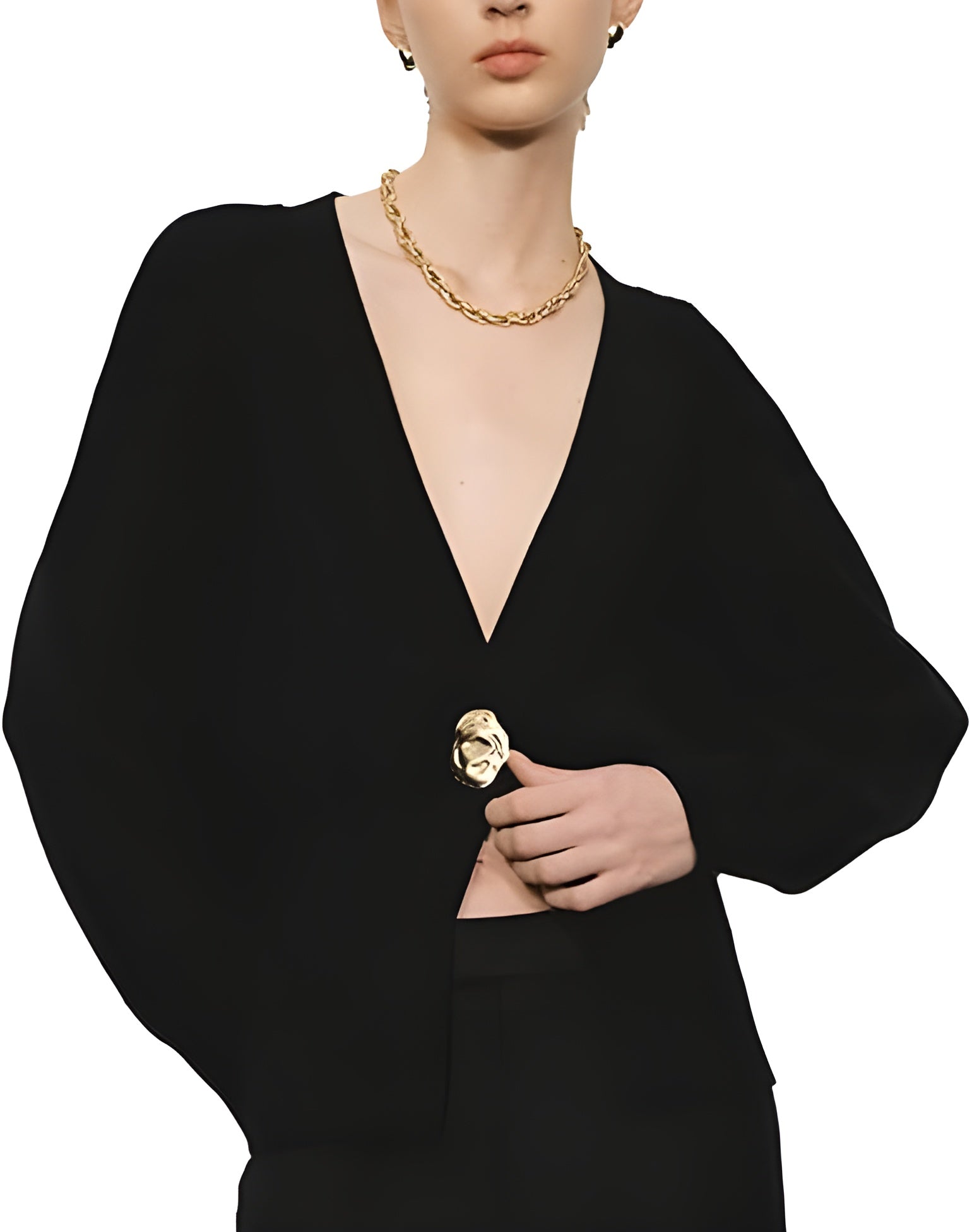 Damen - Elegante Strickjacke - Gemütlicher Strick mit Knopfverschluss für stilvolles Layering
