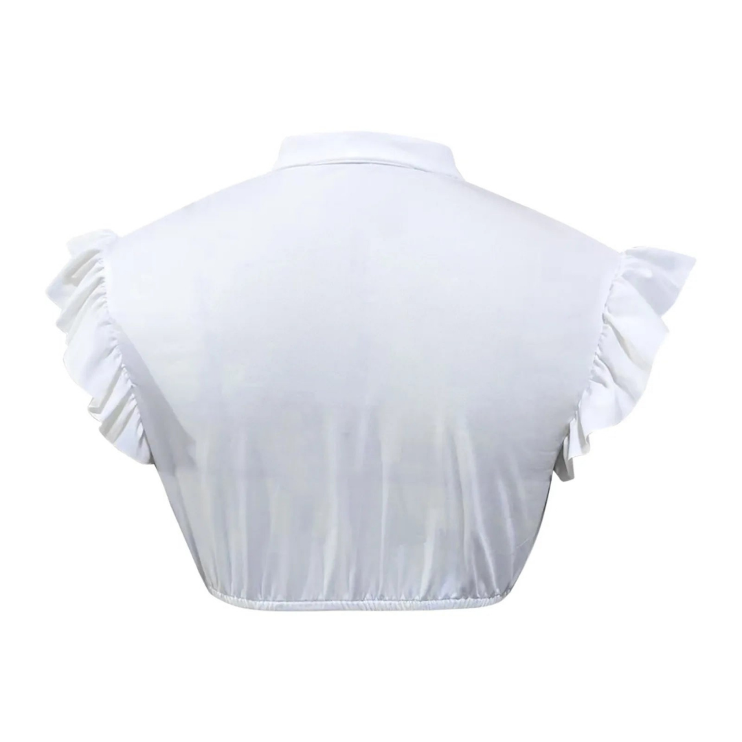 Damen Traditionell Weiße Oktoberfest Dirndl Bluse