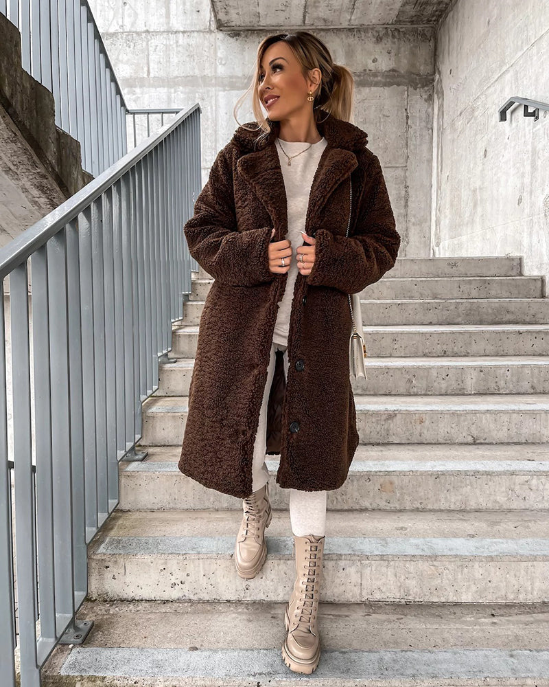 Tygo™ | Kunstpelz Übergroße Teddy Jacke | 50% RABATT!