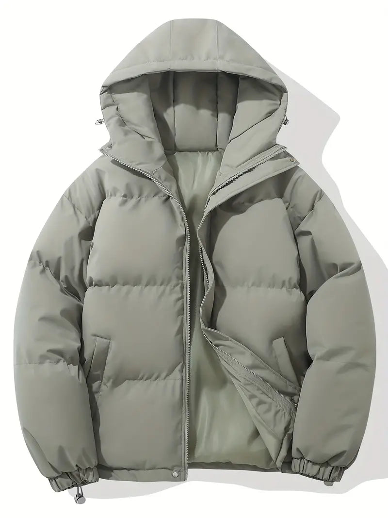Damen - Klassische Winter-Daunenjacke - Leichte Isolierung - Kapuze - Warme & stylische Oberbekleidung für kalte Tage