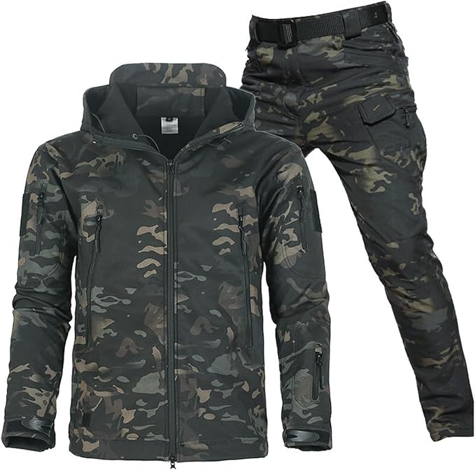 Herren - Outdoor Set - Hochwertigen Materialien - Wasserdicht & Winddicht - Ideal für Abenteuer in der Natur